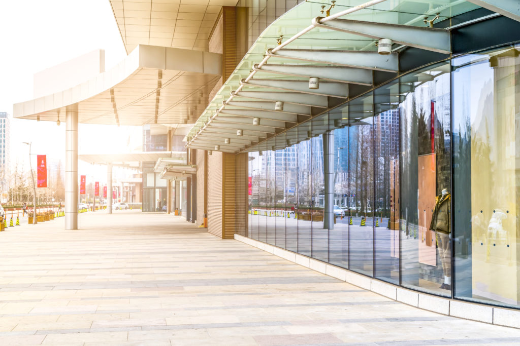 Featured: Modern retail storefront - Retail Market Comeback